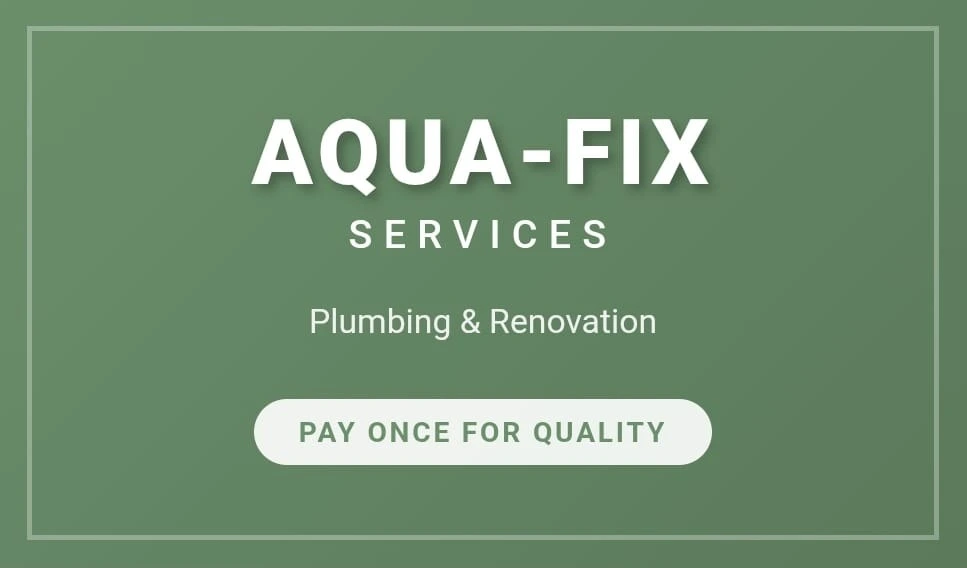Aqua‑Fix Services — logo